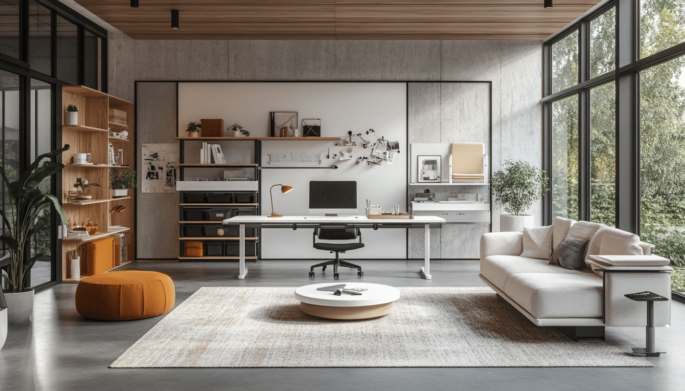 Stratégies novatrices pour l'optimisation de l'espace dans les studios